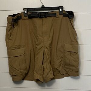 Duluth Trading Co Men's Tan Cargo Shorts